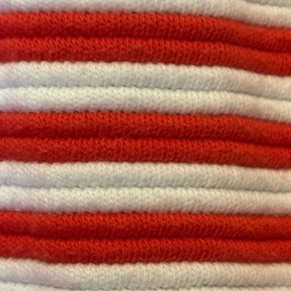 Boden Belle Ponte Red and White Striped Sleeveless Dress - Picture 4 of 5